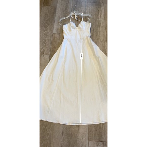 Favorite Daughter The Halting Traffic white Maxi Dress size 6 - Picture 8 of 11